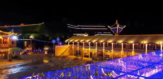 【網(wǎng)絡(luò)中國(guó)節(jié)·元宵】慶陽(yáng)夜景丨慶城，一座活著的千年古城
