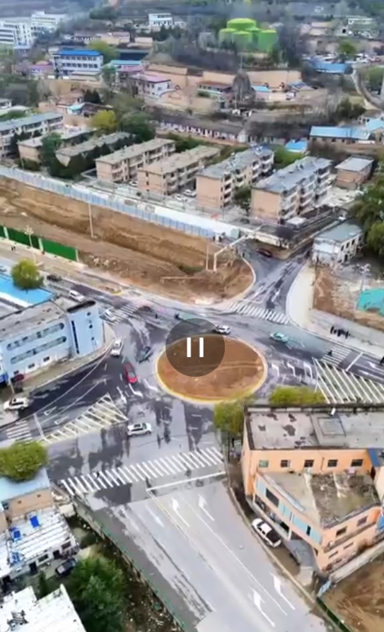【V視】破堵！慶城新區(qū)路口“變身”