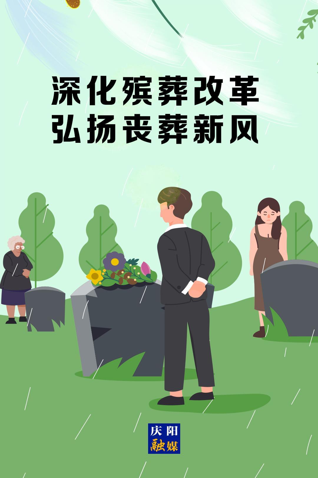 移風(fēng)易俗系列海報⒂ | 深化殯葬改革 弘揚喪葬新風(fēng)