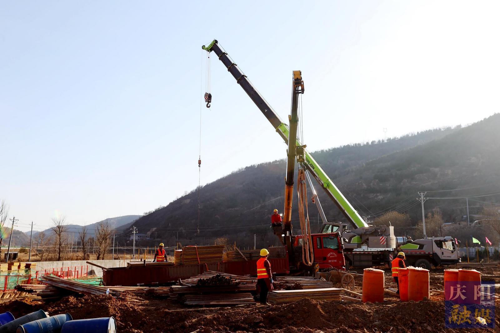 【攝影報道】華池縣城第二污水處理廠建設(shè)項目全面推進