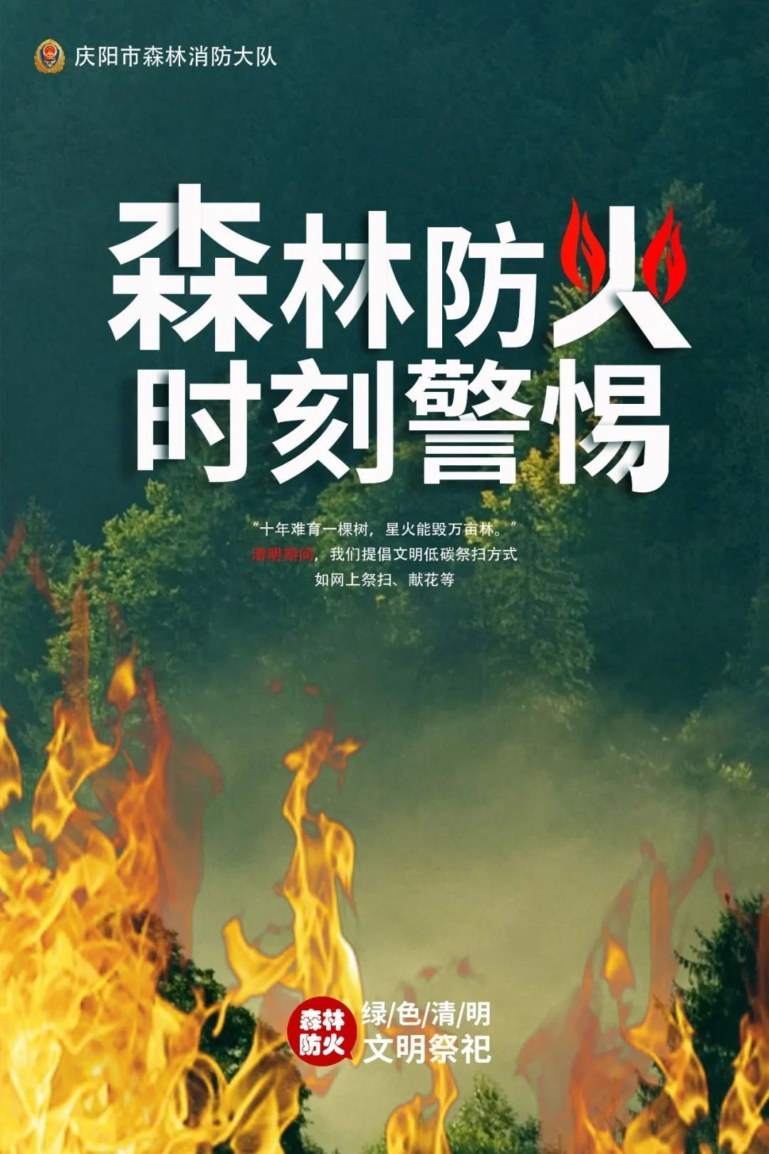 森林防火時刻警惕