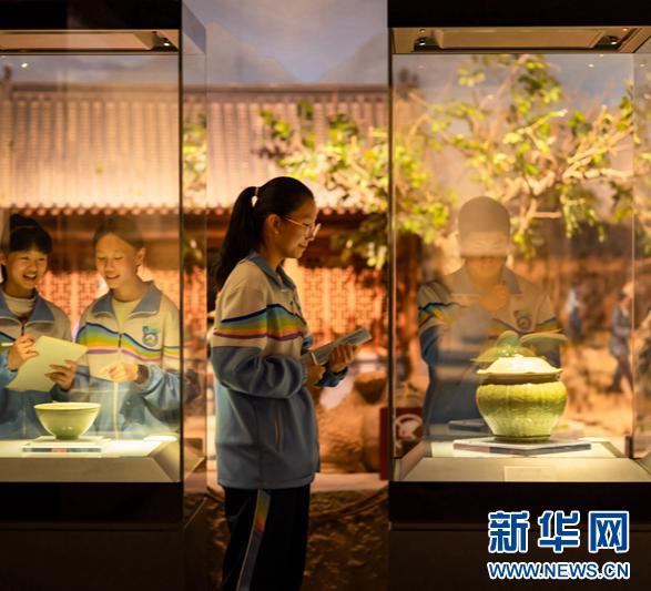 甘肅張掖：博物館里研學(xué)樂(lè)