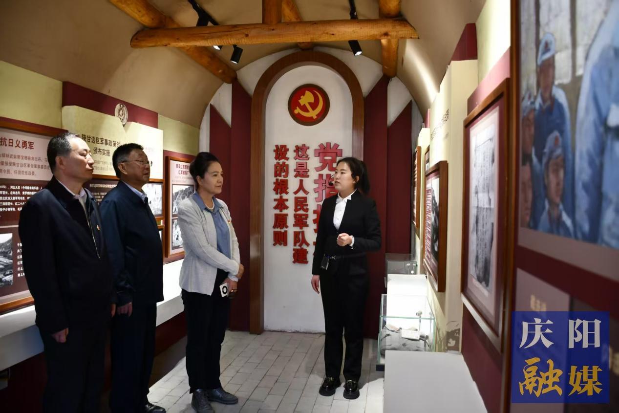 甘肅省延安精神研究會赴南梁開展專題研修活動