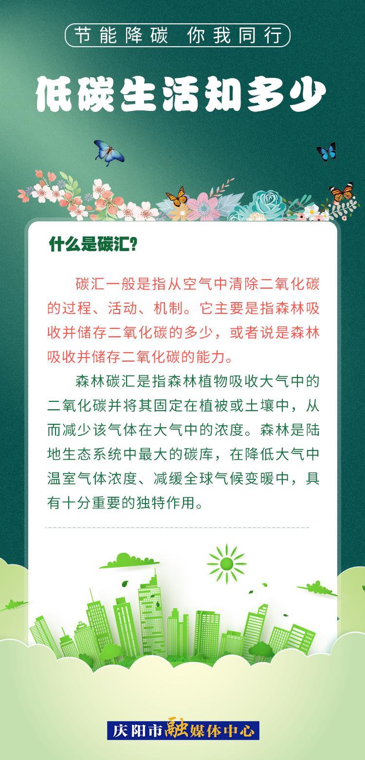 【節(jié)能降碳 你我同行】低碳生活知多少（5）：什么是碳匯？