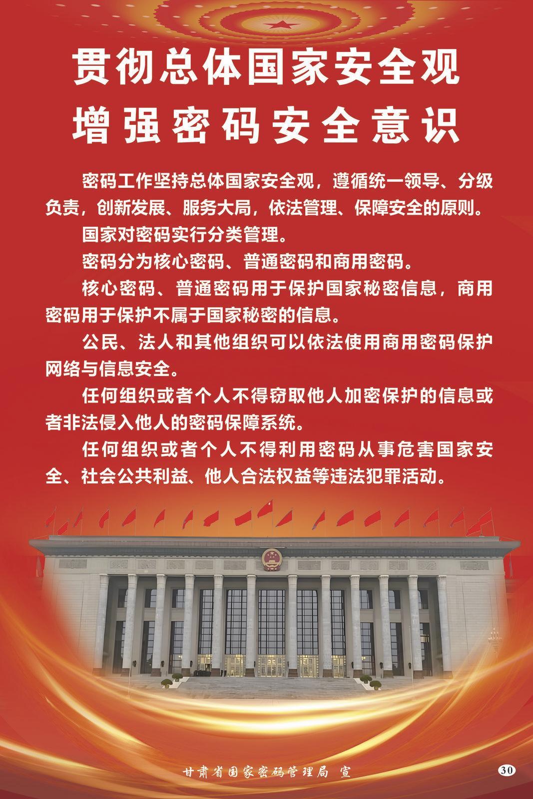 【微海報(bào)】共筑保密防線  公民人人有責(zé) | 貫徹總體國家安全觀  增強(qiáng)密碼安全意識